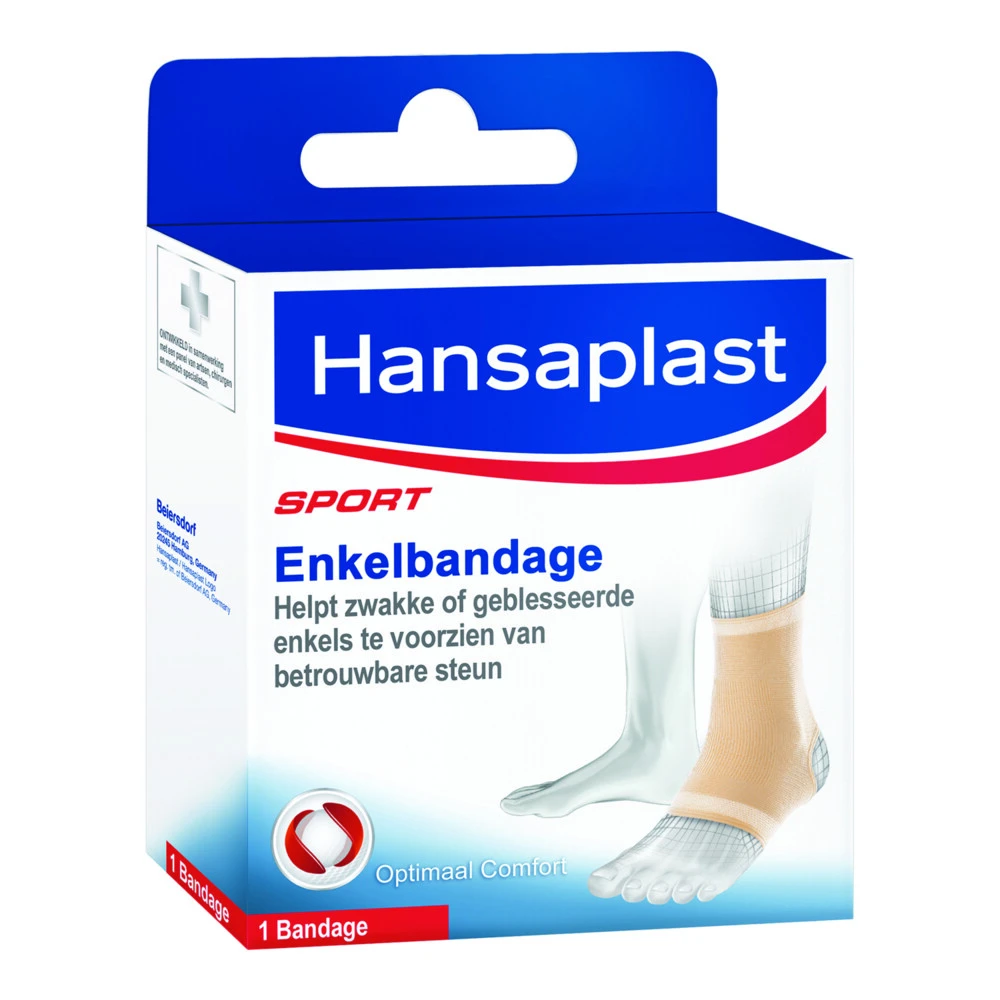 Hansaplast Sport Enkelbandage Medium 1 Hansaplast Sport Enkelbandage Medium