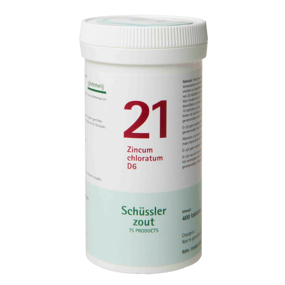 Pfluger Schussler Zout Nr 21 Zincum Chloratum D6 1 Pfluger Schussler Zout Nr 21 Zincum Chloratum D6