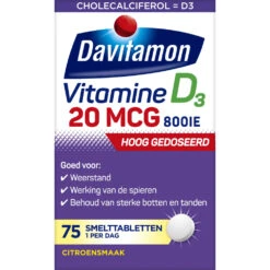 2x Davitamon Vitamine D3 Forte