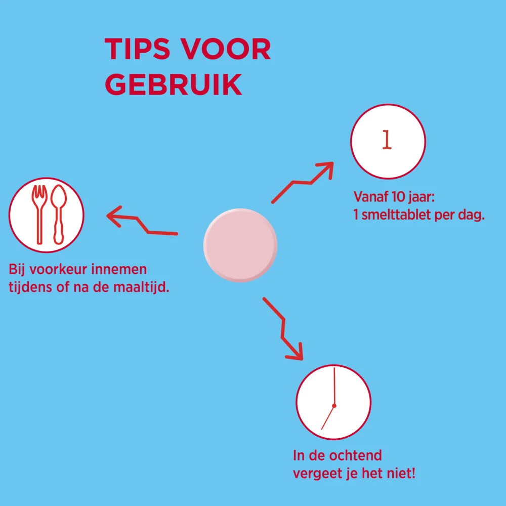 Dagravit Vitamine B12 1000mcg Smelt 4 Dagravit Vitamine B12 1000mcg Smelt - Afbeelding 4