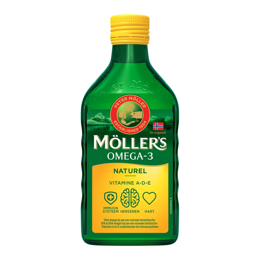 Mollers Levertraan Omega-3 Naturel 1 Mollers Levertraan Omega-3 Naturel