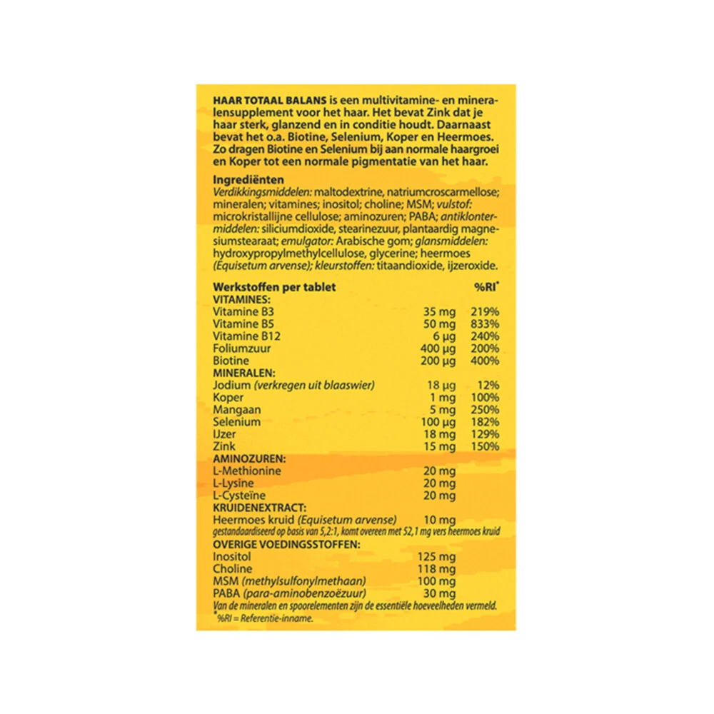 Bloem Haar Totaal Balans 2 Bloem Haar Totaal Balans - Afbeelding 2