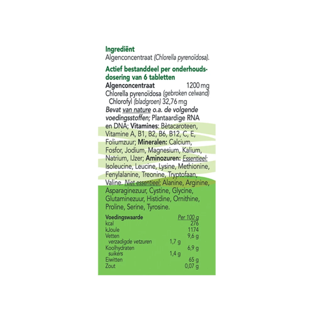 Bloem Vital Green Chlorella 3 Bloem Vital Green Chlorella - Afbeelding 3