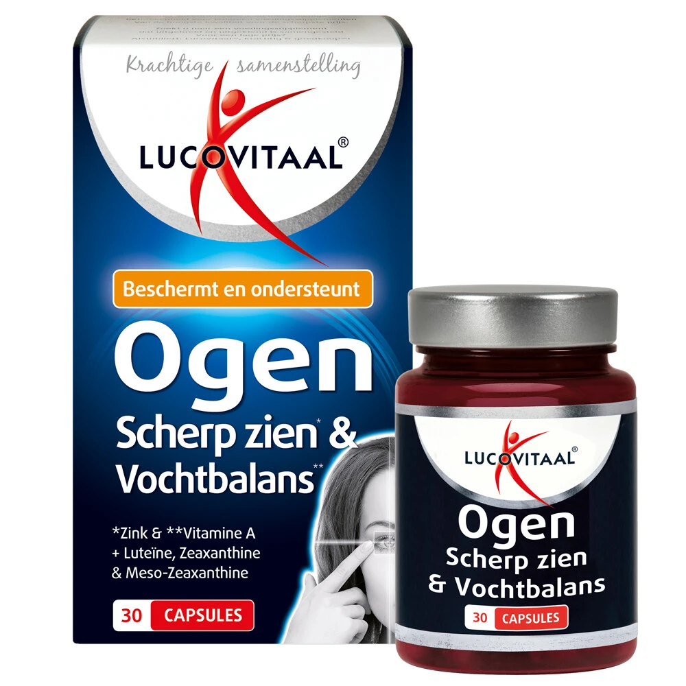 3x Lucovitaal Ogen Scherp Zien En Vochtbalans 4 3x Lucovitaal Ogen Scherp Zien En Vochtbalans - Afbeelding 4