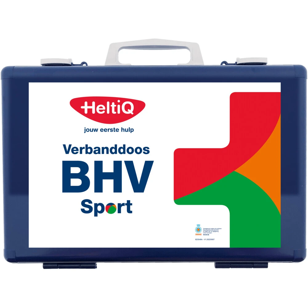 3x HeltiQ BHV Verbanddoos Modulair Sport Blauw 1 3x HeltiQ BHV Verbanddoos Modulair Sport Blauw