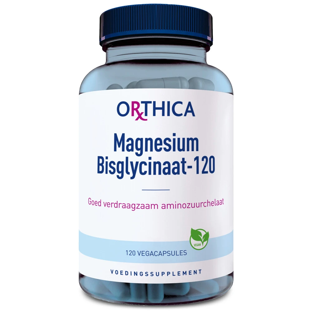 Orthica Magnesium Bisglycinaat-120 1 Orthica Magnesium Bisglycinaat-120