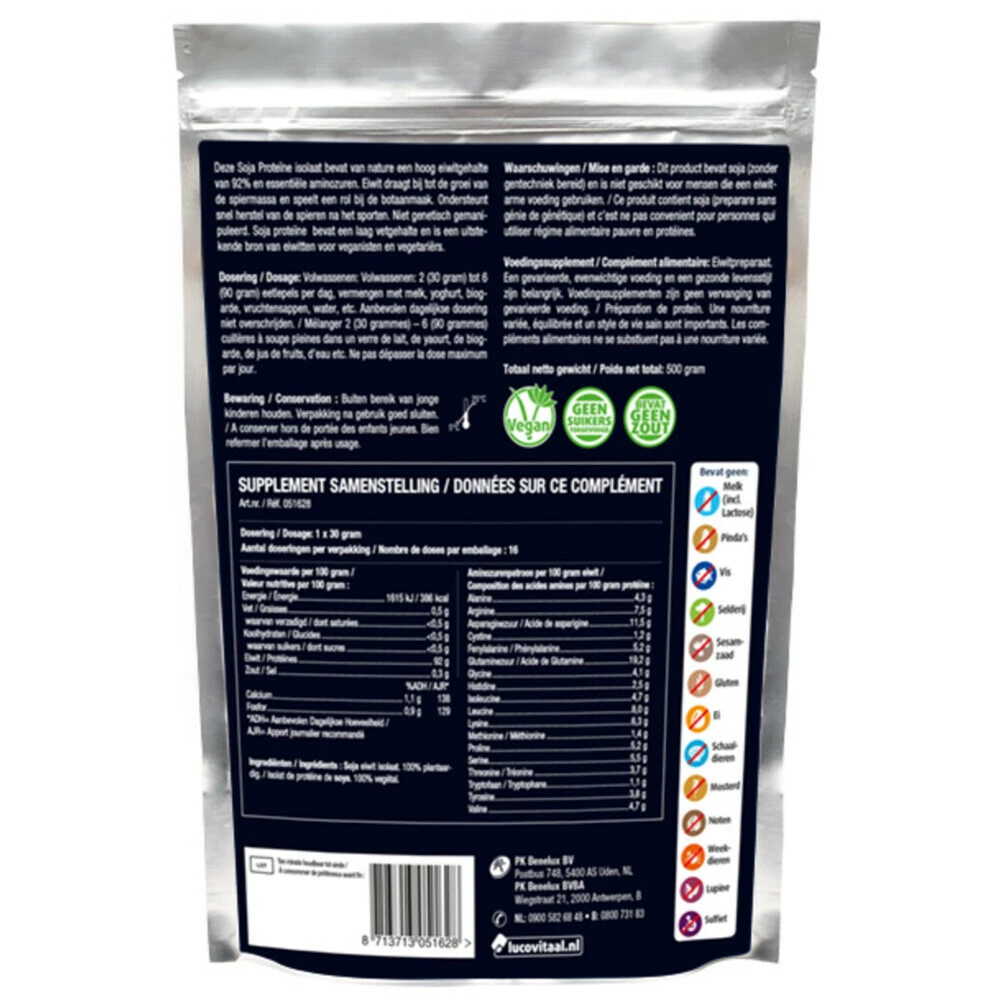 3x Lucovitaal Premium Proteïne Puur 2 3x Lucovitaal Premium Proteïne Puur - Afbeelding 2