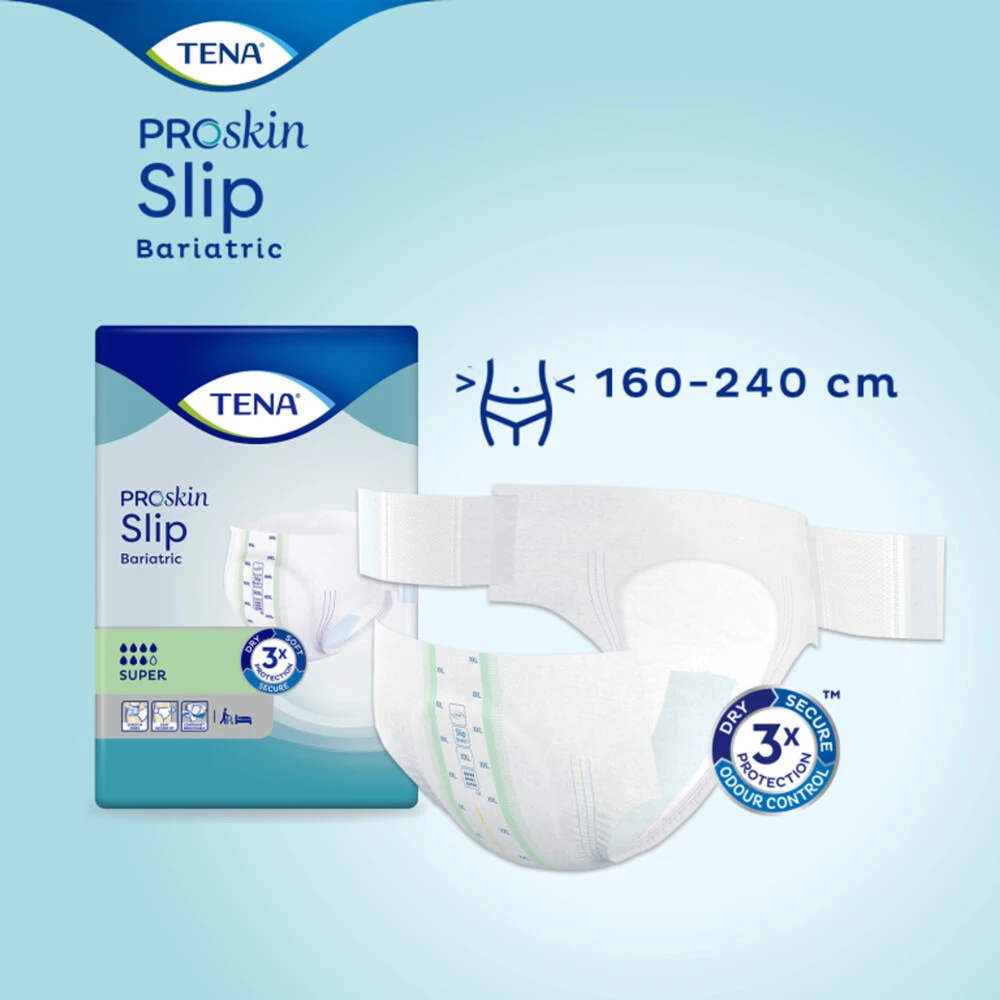 2x TENA Slip Super Bariatric 3XL 2 2x TENA Slip Super Bariatric 3XL - Afbeelding 2