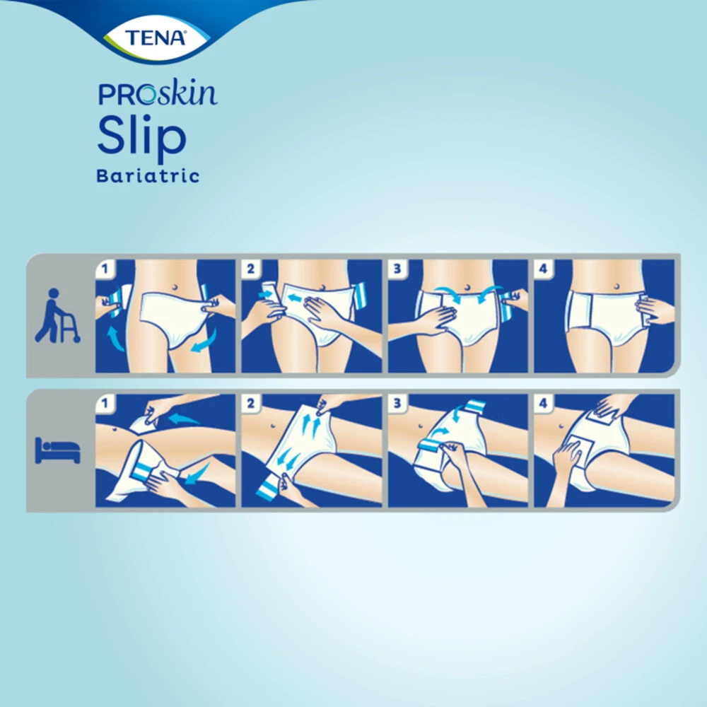 2x TENA Slip Super Bariatric 3XL 4 2x TENA Slip Super Bariatric 3XL - Afbeelding 4