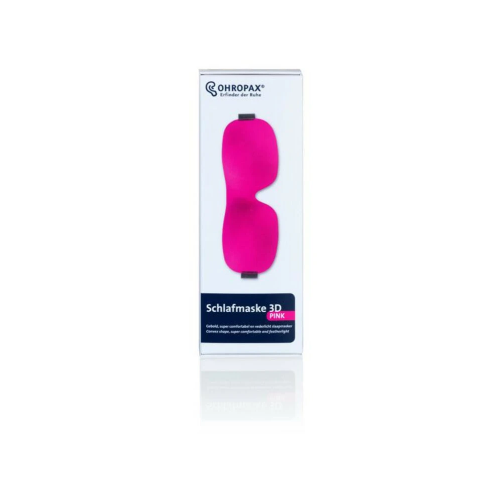 Ohropax Slaapmasker Roze 1 Ohropax Slaapmasker Roze
